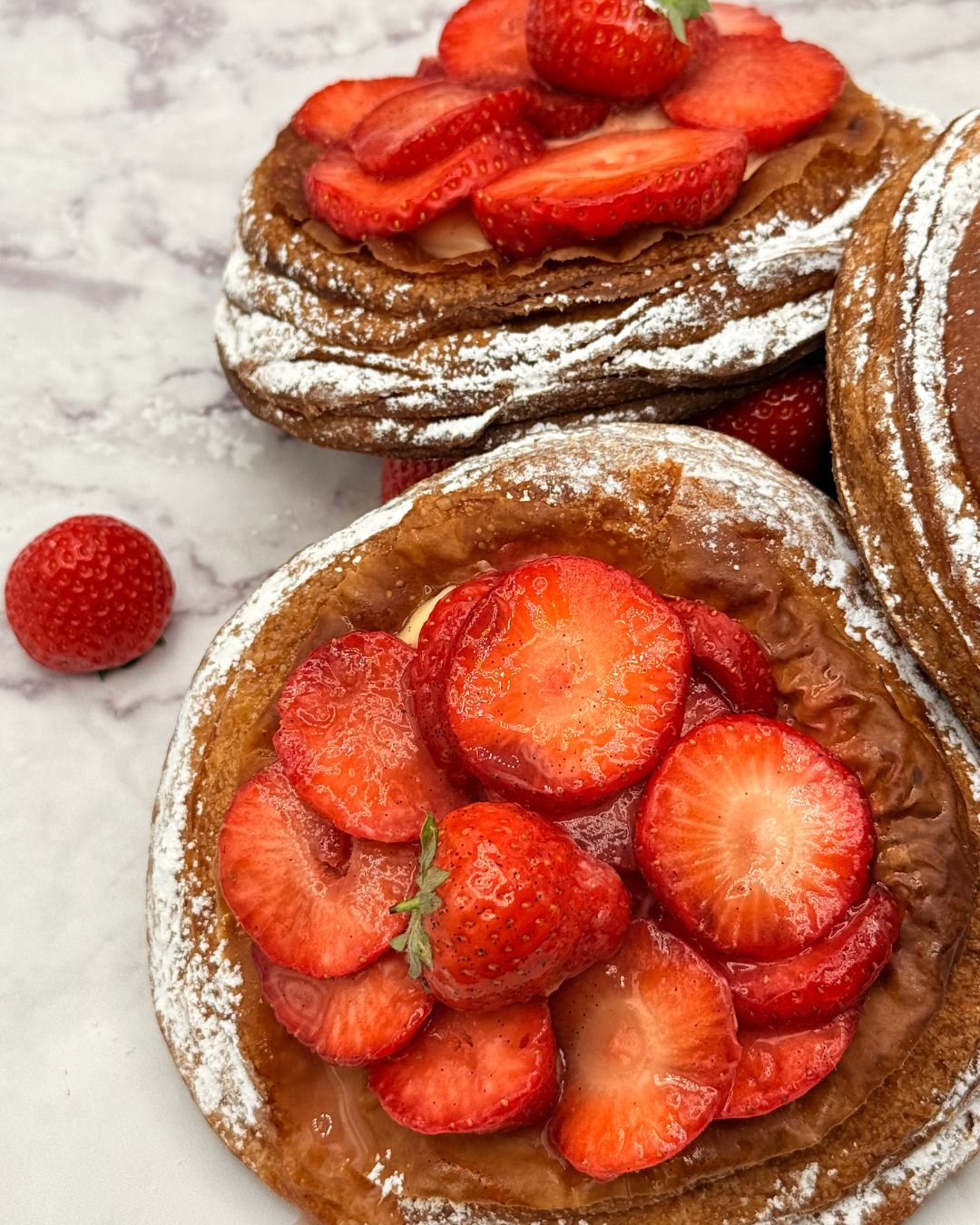 Tartelette Feuilletée aux Fraises