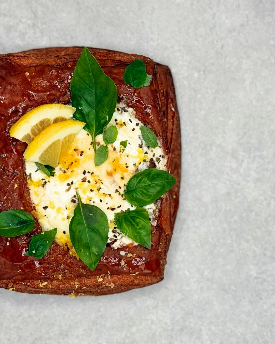 Danish ricotta limone