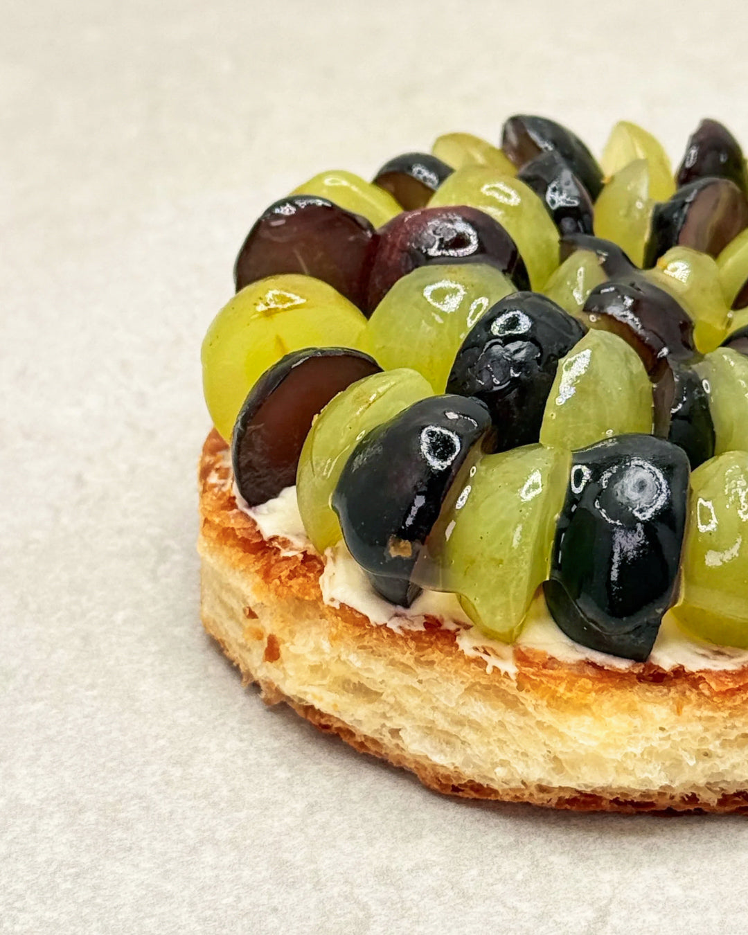 Tarte aux deux raisins