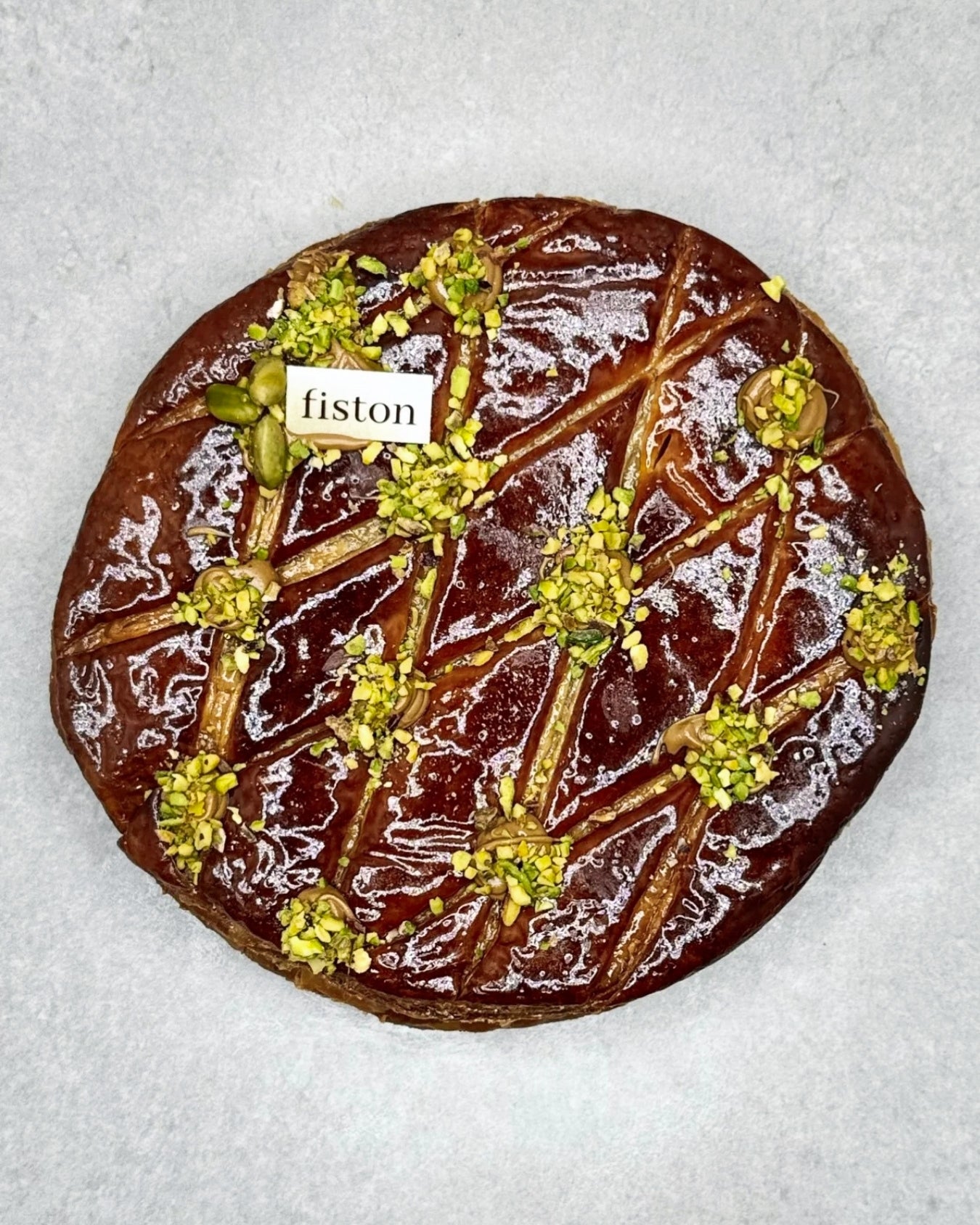 Galette des Rois Pistache