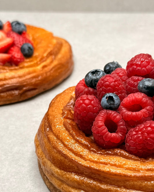 Tartelette Feuilletée aux Framboises