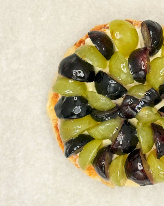 Tarte aux deux raisins