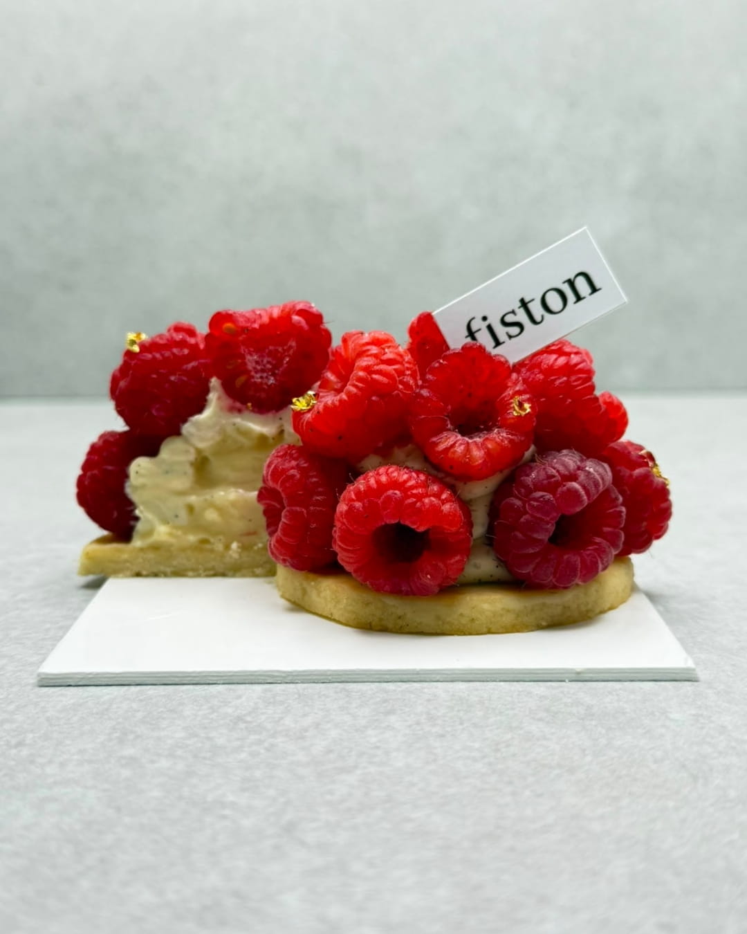 Tartelette aux framboises